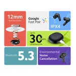 هدفون بی سیم شیائومی مدل Redmi Buds 4 Active - Image 5