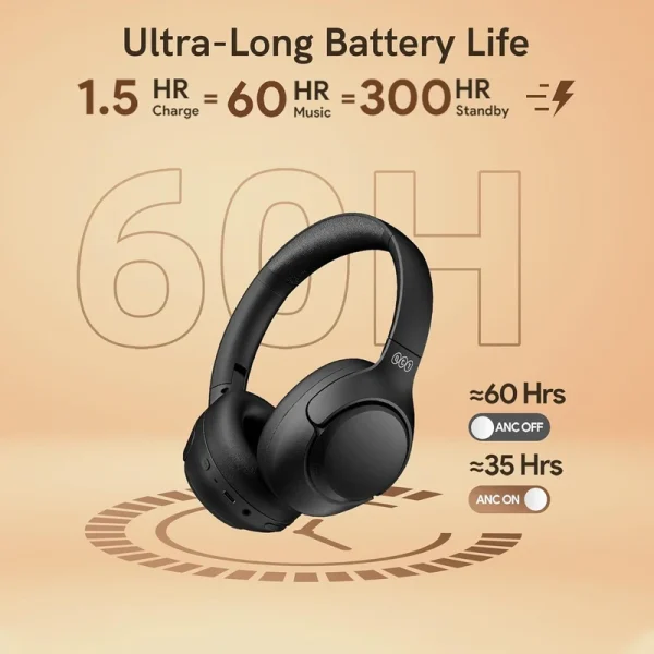 هدفون بی سیم شیائومی کیو سی وای مدل H3 pro - Image 8