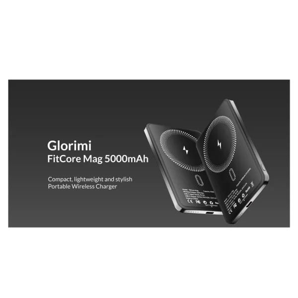 پاوربانک شیائومی گلوریمی مدل FitCore Mag ظرفیت 5000 میلی آمپر ساعت Xiaomi Glorimi FitCore Mag 5000mAh Power Bank - Image 5