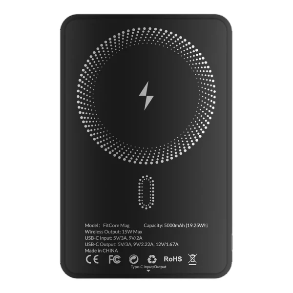 پاوربانک شیائومی گلوریمی مدل FitCore Mag ظرفیت 5000 میلی آمپر ساعت Xiaomi Glorimi FitCore Mag 5000mAh Power Bank - Image 4