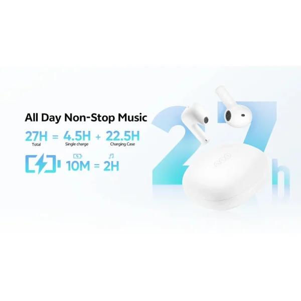 هدفون بی سیم شیائومی کیو سی وای مدل Ailybuds E10 Xiaomi QCY Ailybuds E10 Wireless Headphone - Image 3