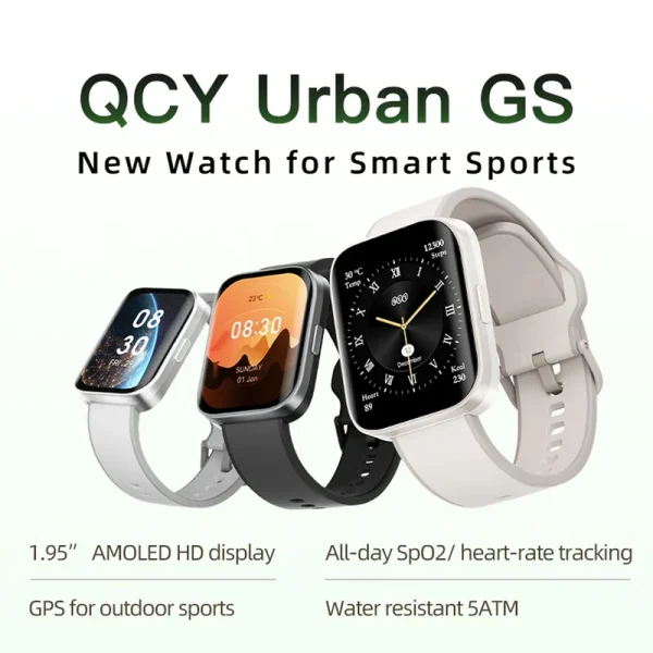 ساعت هوشمند کیو سی وای مدل QCY Urban GS - Image 5
