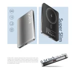 پاوربانک شیائومی گلوریمی مدل FitCore Mag ظرفیت 5000 میلی آمپر ساعت Xiaomi Glorimi FitCore Mag 5000mAh Power Bank - Image 9