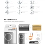 پاور بانک گلوریمی مدل Glorimi Power Bank FitCore Mag Qi2 10000mAh - Image 9